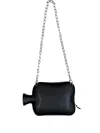 Doublet X Beta Post Bottle-shaped Shoulder Bag In Black
