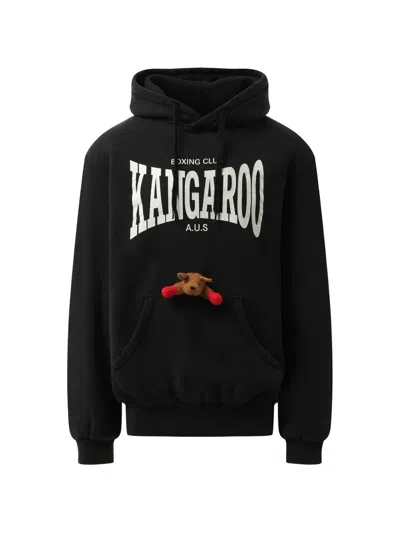 Doublet X Marais Graphic-print Hoodie In Black