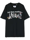 Doublet X Pz Today Graphic-print T-shirt In Black