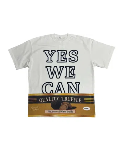 Doublet Yes We Can Truffle T-shirt In White