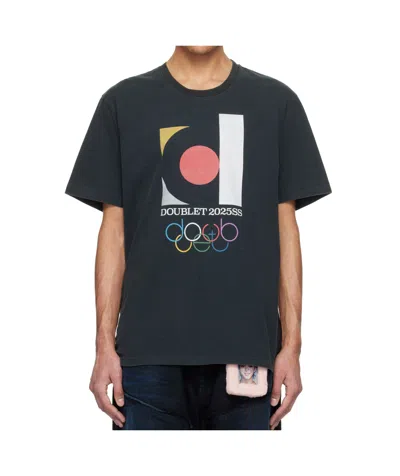 DOUBLET GRAPHIC-PRINT T-SHIRT