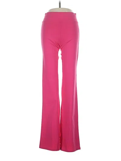 Pre-owned Doublju Active Pants In Pink