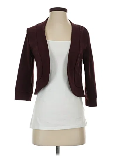 Pre-owned Doublju Cardigan Sweater In Burgundy