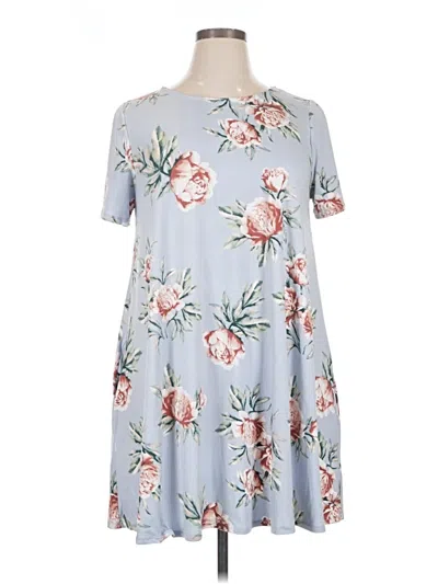 Pre-owned Doublju Casual Dress In Blue