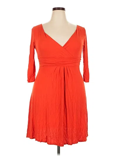 Pre-owned Doublju Casual Dress In Orange