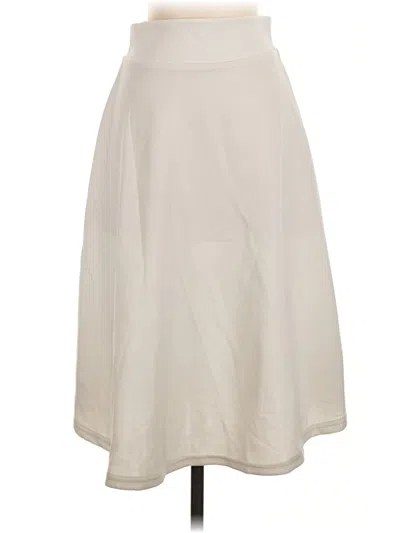 Pre-owned Doublju Casual Skirt In Ivory