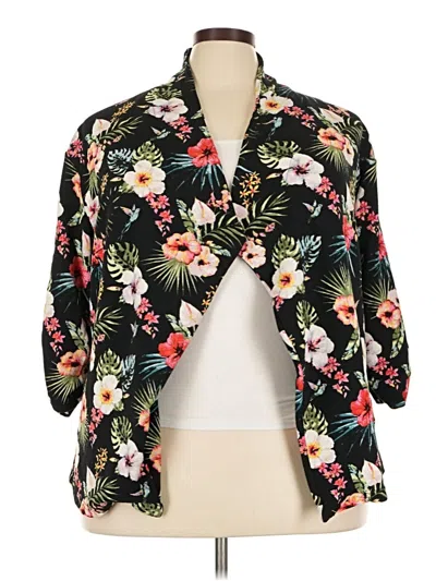 Pre-owned Doublju Kimono In Black