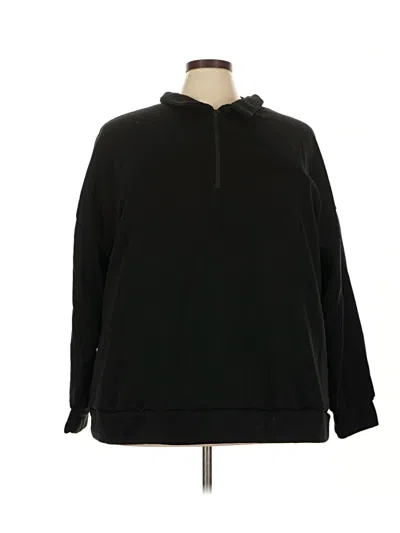 Pre-owned Doublju Pullover Hoodie In Black