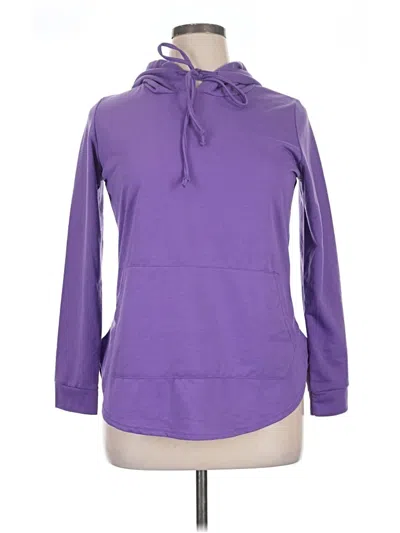 Pre-owned Doublju Pullover Hoodie In Purple