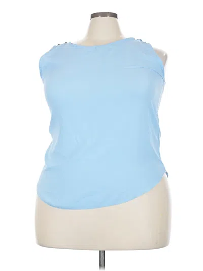 Pre-owned Doublju Sleeveless Blouse In Blue