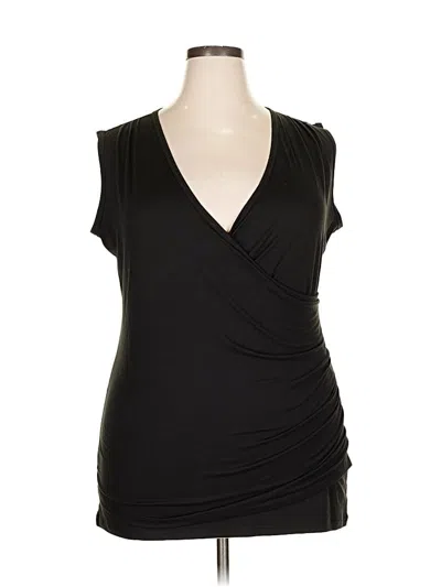 Pre-owned Doublju Sleeveless T-shirt In Black