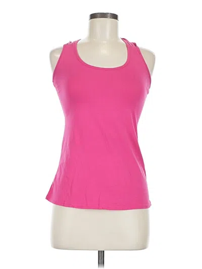 Pre-owned Doublju Sleeveless Top Pink Halter Neckline Tops