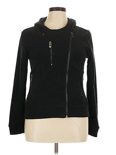 Pre-owned Doublju Zip Up Hoodie In Black