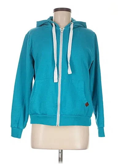 Pre-owned Doublju Zip Up Hoodie In Blue