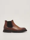 Doucal's Beatles 100 Le F.do Nero Boots In Marrone