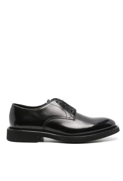 Doucal's Derby Shoes In Black