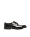 Doucal's Man Lace-up Shoes Midnight Blue Size 6.5 Soft Leather In Uf007nn00