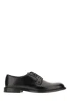 Doucal's Man Lace-up Shoes Midnight Blue Size 6.5 Soft Leather In Nero