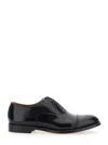 Doucal's Man Lace-up Shoes Midnight Blue Size 6.5 Soft Leather In Black