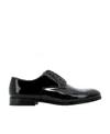 Doucal's Man Lace-up Shoes Black Size 7 Soft Leather In Black