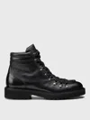 Doucal's Leather Ankle Boots In Schwarz