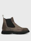 Doucal's Round-toe Slip-on Boots In Tabak