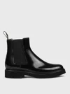 Doucal's Leather Chelsea Boots In Schwarz