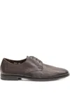 Doucal's Boston Leather Derby Shoes In Multi