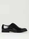 Doucal's Man Lace-up Shoes Black Size 7 Soft Leather