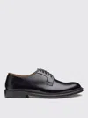 Doucal's Man Lace-up Shoes Black Size 9 Calfskin In Black