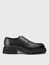 Doucal's X Neil Barrett Leather Derby Shoes In Schwarz