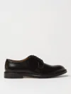 Doucal's Lace-up Leather Derby Shoes In Braun