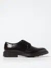 Doucal's Man Lace-up Shoes Midnight Blue Size 6.5 Soft Leather In Dark