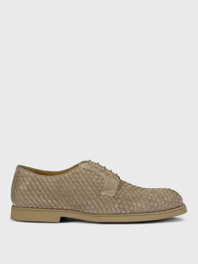 Doucal's Brogue Shoes  Men Color Dove Grey