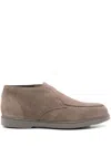 Doucal's Slip-on Suede Chukka Boots In Brown