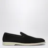 Doucal's Brown Suede Leather Loafer