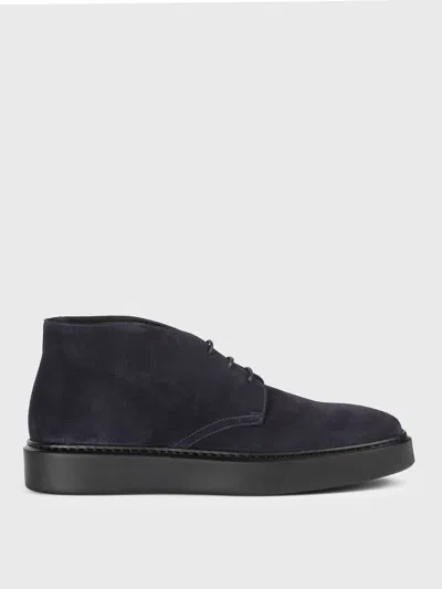 DOUCAL'S CHUKKA BOOTS DOUCAL'S MEN COLOR BLUE,F89109009