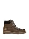 Doucal's Cocoa Leather Ankle Boot In Cacao