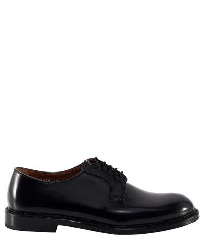 Doucal's Derby Shoes In Black