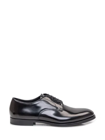 Doucal's Derby Shoes In Black