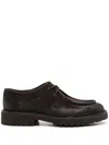 Doucal's Distressed Derby Shoes In Tm23 Terre+f.do T.moro