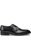 Doucal's Man Loafers Black Size 10 Soft Leather