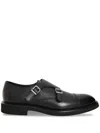 Doucal's Double-buckle Oxford Shoes In Brown
