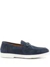 Doucal's Men's Lacci Adler Visone Loafer In Grey