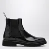 Doucal's Leather Chelsea Boots In Black