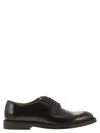 Doucal's Man Lace-up Shoes Midnight Blue Size 6.5 Soft Leather