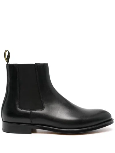 Doucal's Beatles Ankle Boots In Black