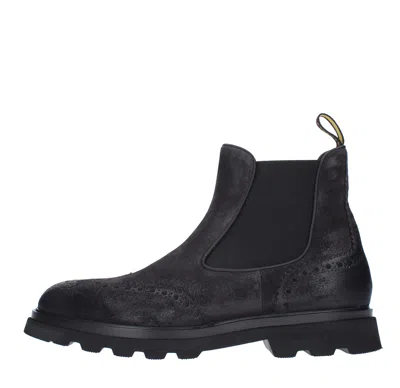Doucal's Boots Grey In Grigio Neri E Grigi
