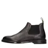 Doucal's Man Ankle Boots Charcoal Size 8 Leather In Grigio Metallici E Grigi
