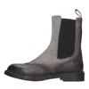 Doucal's Boots Grey In Grigio Neri E Grigi